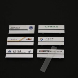 Aluminum alloy card insertion chest plate, work number plate, card insertion work plate (this link is a customized link based on the provided image, not a shipping link. Please feel free to contact customers for customization inquiries)